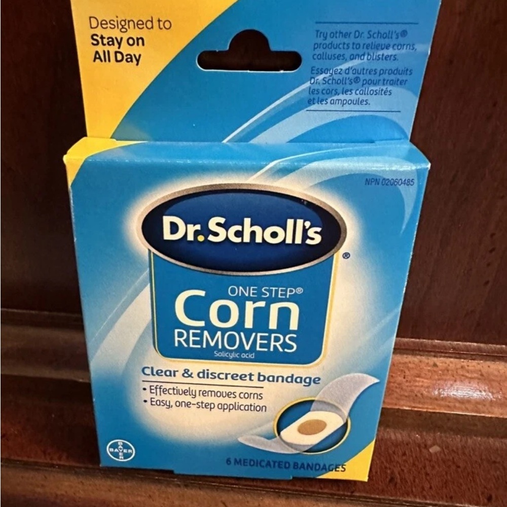 (1) NEW Package Dr. Scholl's One Step Corn Removers 6 Each RARE Discontinued